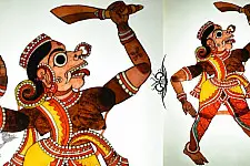 Leather Puppets | Putana ~ 16