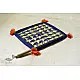 Moonj Grass handicraft - Hand Fan in Blue color