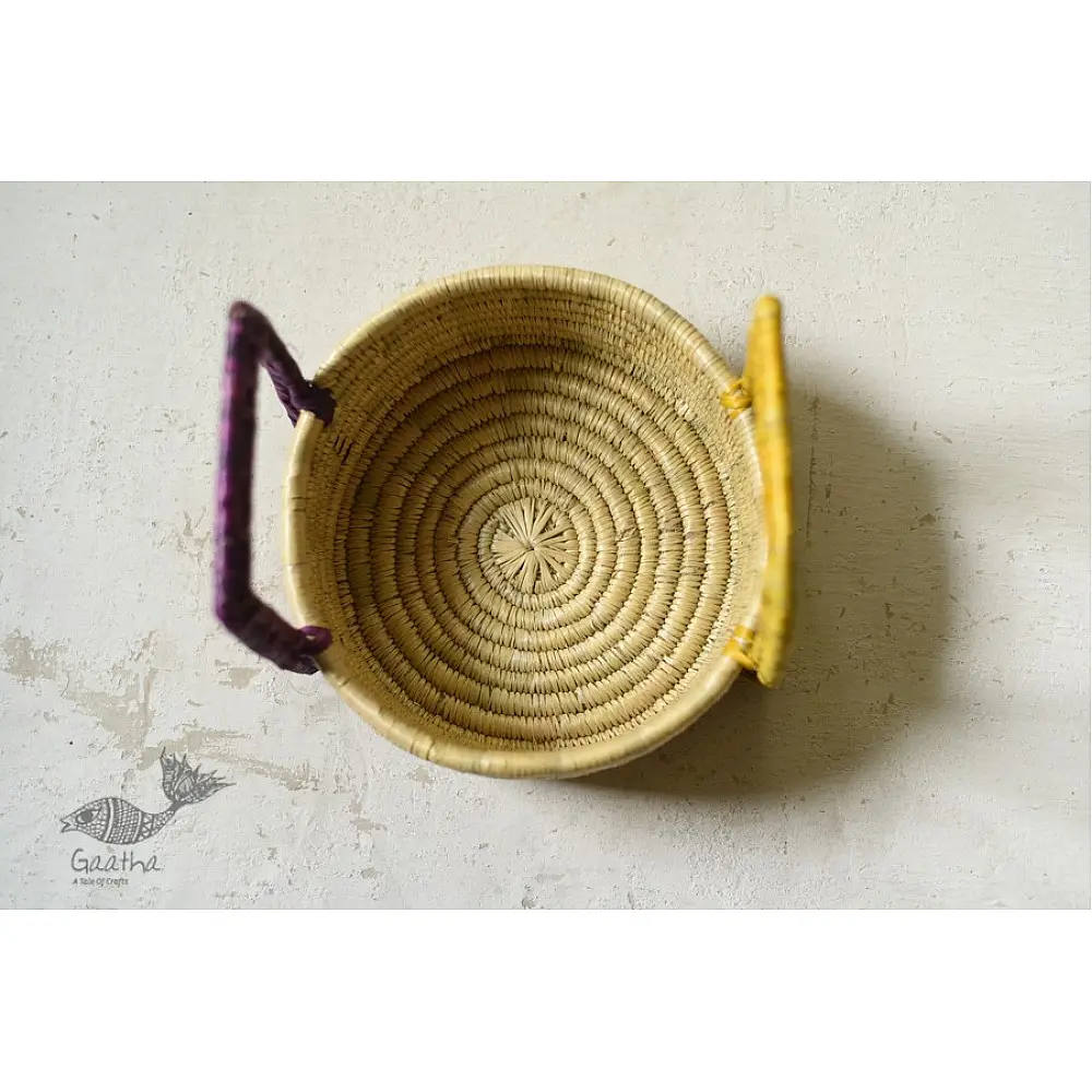 Moonj Grass handicraft - Multipurpose basket