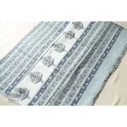 Indigenous Impressions | Bagru Block Printed Pure Cotton Saree