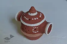 Maati Ka Kaam ‡ Terracotta Bird Nest (8" x 6" x 8") ‡ 17