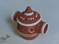 Maati Ka Kaam ‡ Terracotta Bird Nest (8" x 6" x 8") ‡ 17