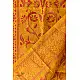  Kantha Silk Stole - Embroidered Yellow
