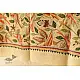 Kantha Tussar Silk Hand Embroidered Dupatta - Sparrows