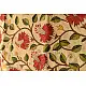 Kantha Tussar Silk Dupatta ~ Hibiscus Flowers Embroidered