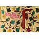 Kantha Tussar Silk Stole - Myna Bird Embroidered