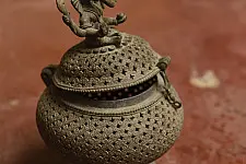 Antiquities from Khajuraho | Box with Ganesha