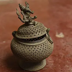 Antiquities from Khajuraho | Box with Ganesha