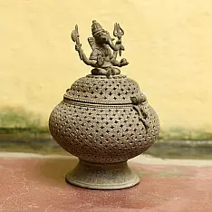 Antiquities from Khajuraho | Box with Ganesha