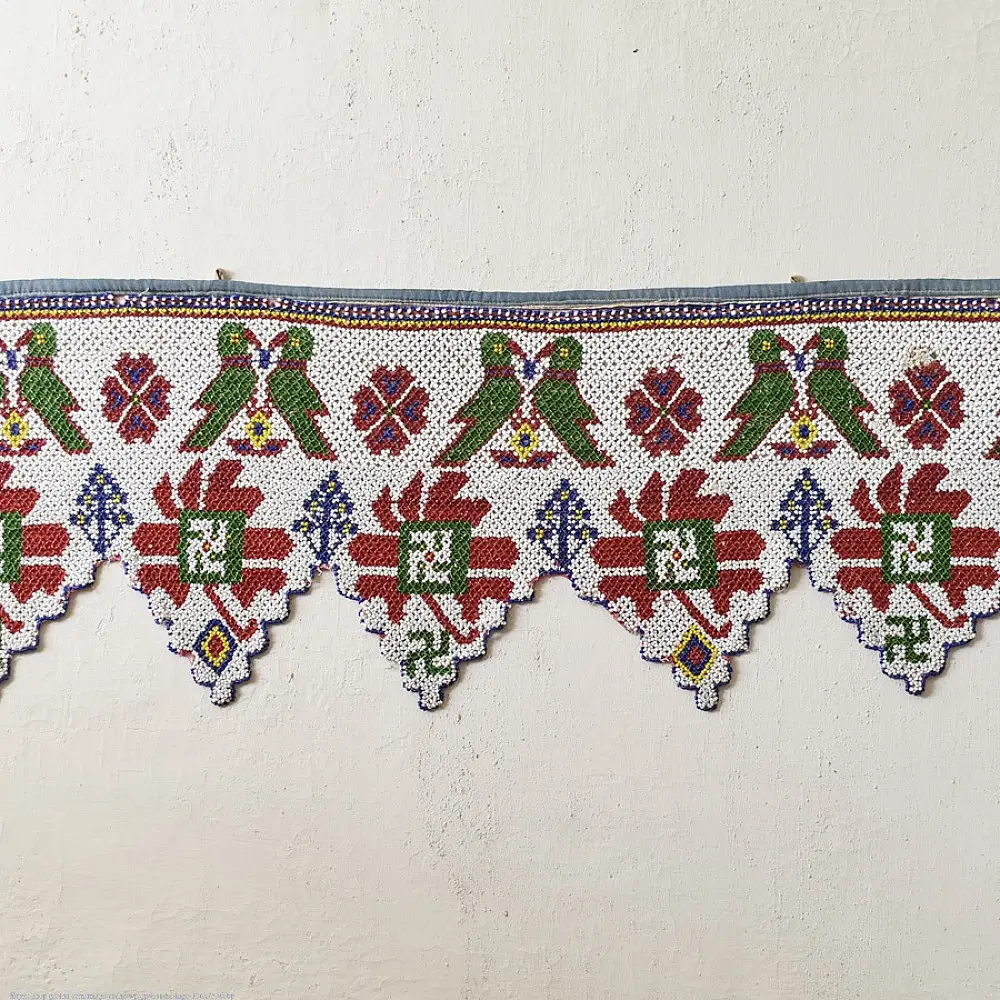 Antique Bead Hanging Toran - Perrot 