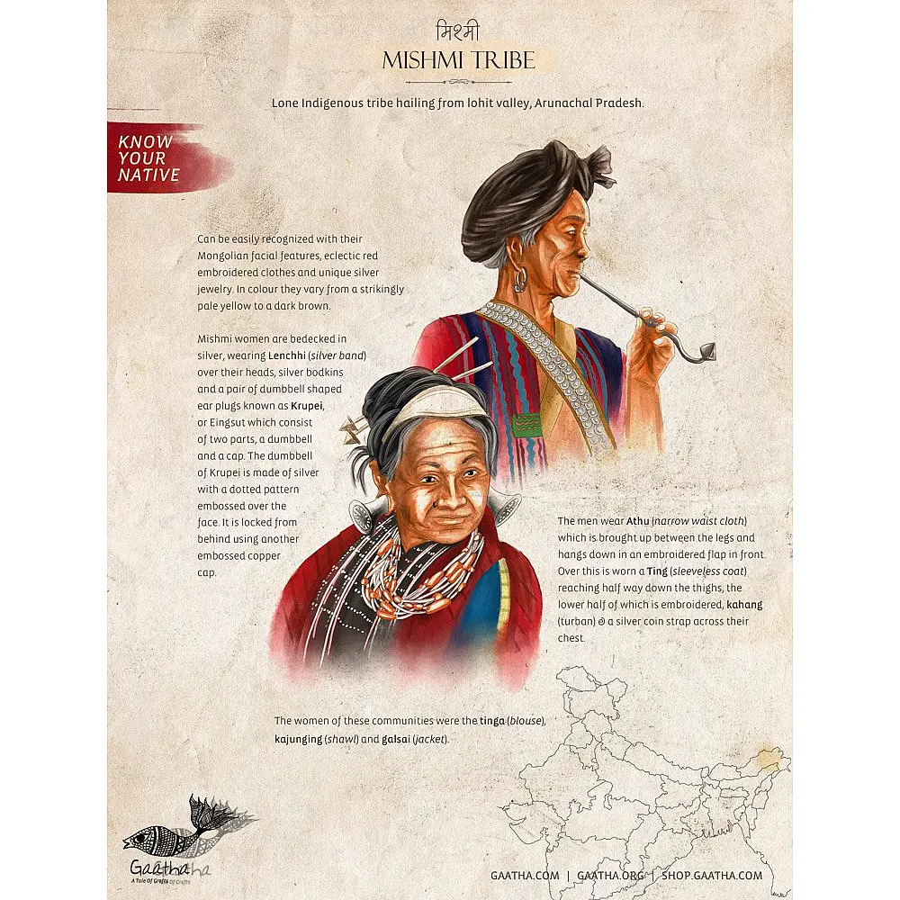 Printed Poster | Mishmi Tribe