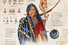 Printed Poster |Bhil Tribe (33x43cm)