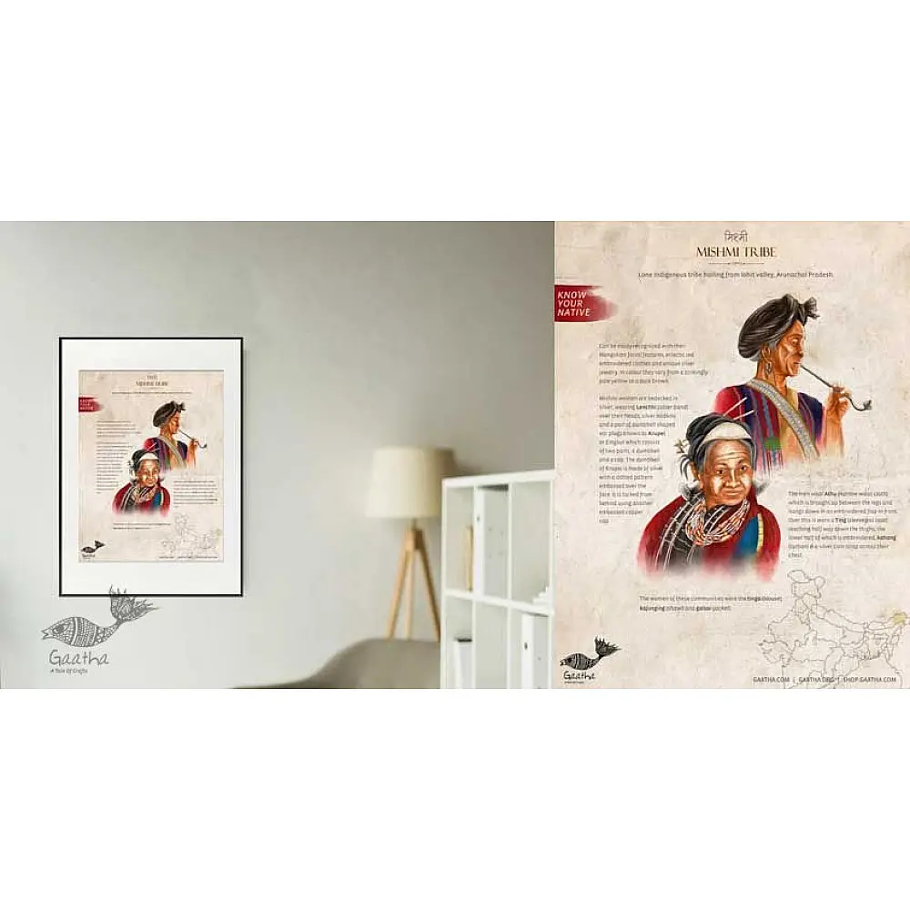 Printed Poster | Mishmi Tribe