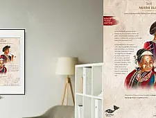 Printed Poster |Mishmi Tribe (33x43cm)