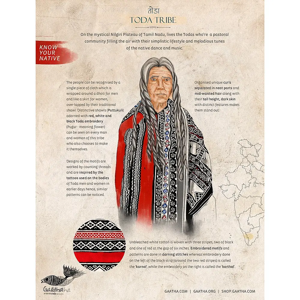 Printed Poster | Toda tribe