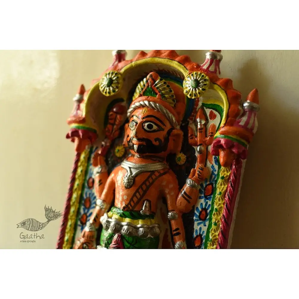 Mitti ki murti - Molela Handmade Terracotta Colorful Plaques
