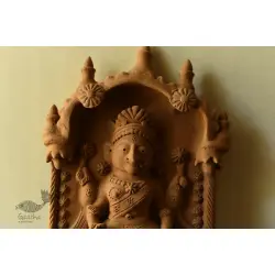 Molela | Mitti Ki Murti - Handmade Terracotta Wall Hanging Plaques - Laxmi