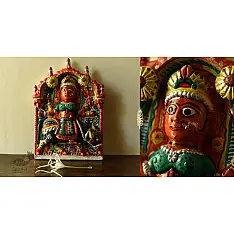 Molela ❉ Terracotta Plaques ❉ Tribal Goddess - 2