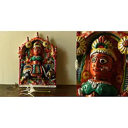 Molela ❉ Terracotta Plaques ❉ Tribal Goddess - 2