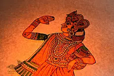 Leather Puppets - Radha ( Pink )