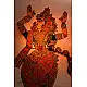 shop leather puppet - handmade female dancer