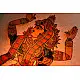 shop leather puppet - handmade female dancer