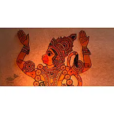 Leather Puppets - Hanuman