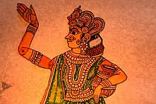 Leather Puppets ✪ Dancer Radha