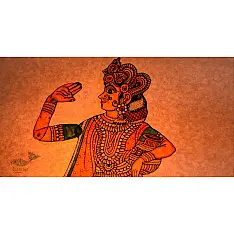 Leather Puppets - Radha ( Pink )