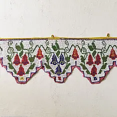 Prachin . प्राचीन || Antique Bead Hanging Toran - Flower Motif
