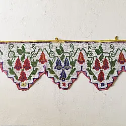 Prachin . प्राचीन || Antique Bead Hanging Toran - Flower Motif