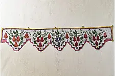 Prachin . प्राचीन || Antique Bead Hanging Toran - Flower Motif