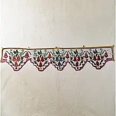Prachin . प्राचीन || Antique Bead Hanging Toran - Flower Motif