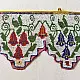 Antique Bead Hanging Toran - Flower Motif