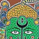 shop Mandana Art - Painting ~ Tribal Face ( 11 x 14 inch)