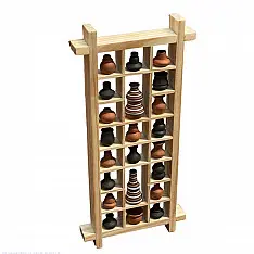 Terracotta Miniature Pottery -  Wall Frame Art