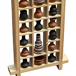 Terracotta Miniature Pottery -  Wall Frame Art