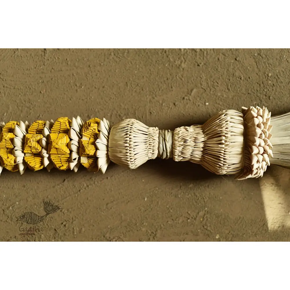 खजुरी  ☙ Date leaves Broom ☙ Wall Hanging ☙ 9