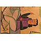 original kali ghat painting -wall hanging