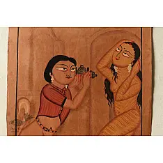 Kalighat Painting | Untitled 