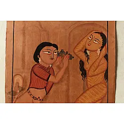 Kalighat Painting | Untitled 