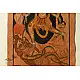 kalighat canvas painting - Goddess kali