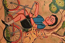 Kalighat Painting | Kitty & Kusum