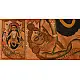 kalighat canvas painting - Goddess kali