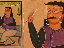 Kalighat Painting | Hukka Bar