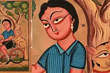 Kalighat Painting | Kitty & Kusum