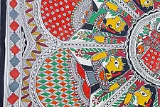 Madhubani painting | Krishna Raas