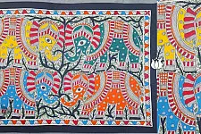 Madhubani painting | Elephants