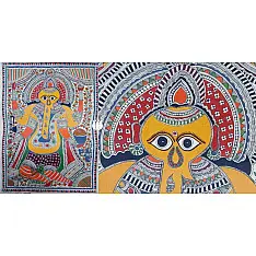 Madhubani painting | Ganesh