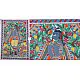 shop Madhubani painting| Krishna and Gopi